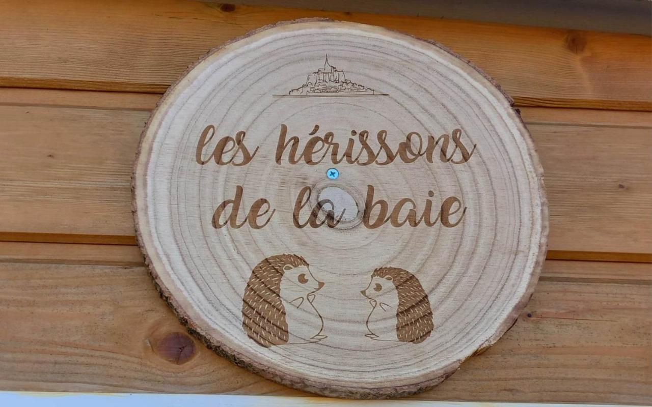 Bed and Breakfast Les Herissons De La Baie Pontorson Exterior foto